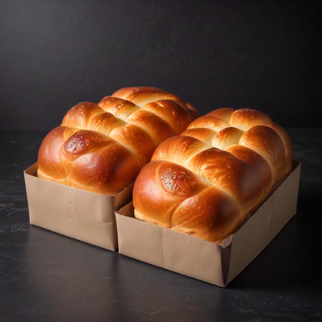 Brioche Bread Box with Assorted Spreads