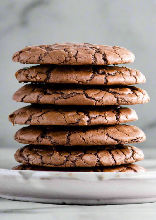 Brownie Crinkle Cookies