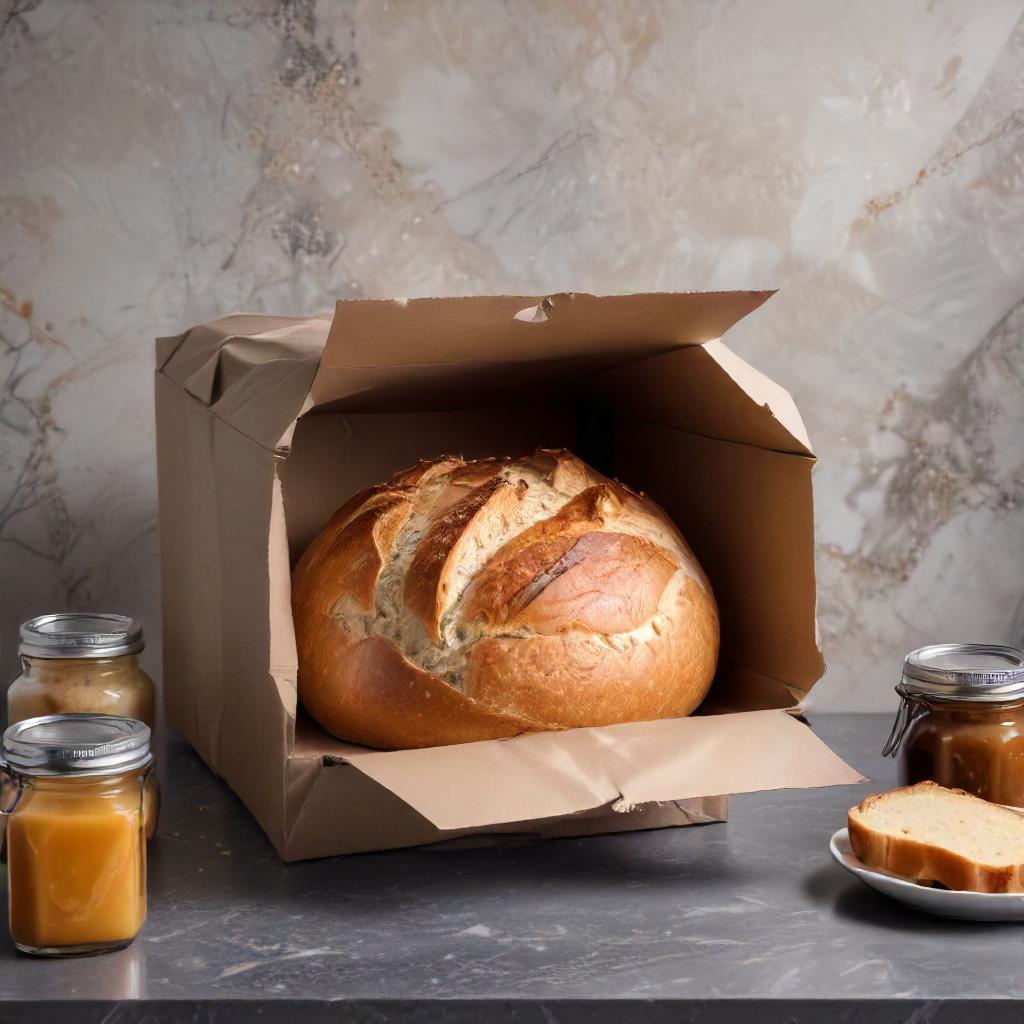 Sourdough Loaf Box with Assorted Spreads