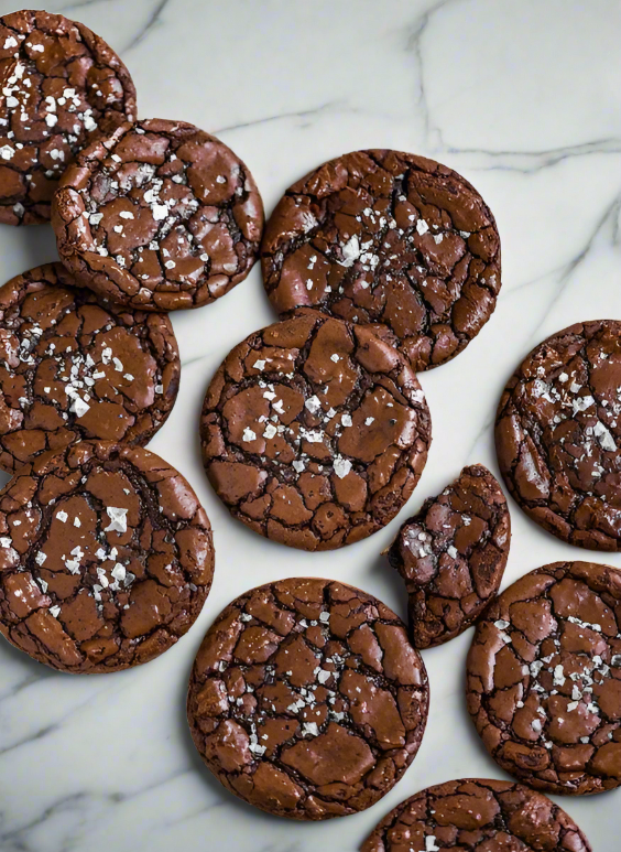 Brownie Crinkle Cookies