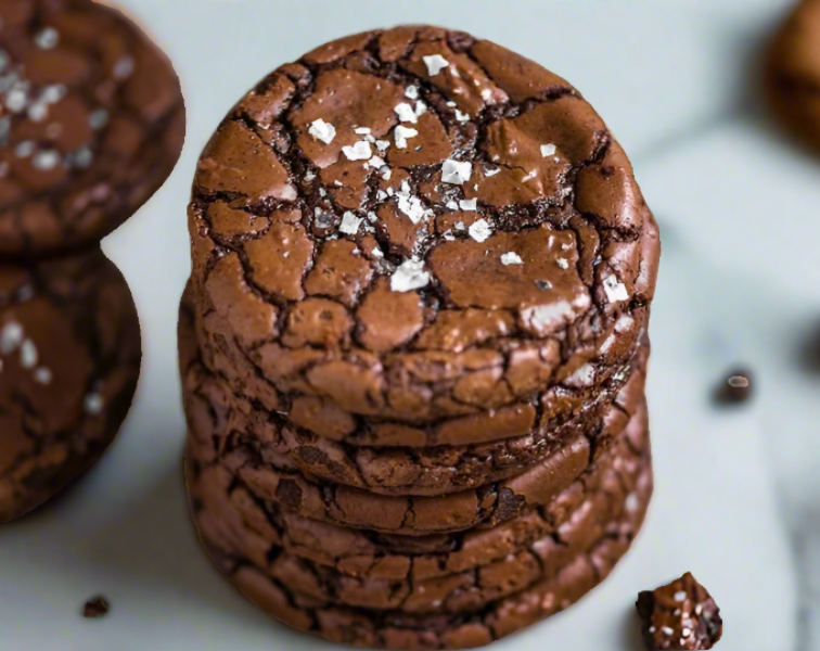 Brownie Crinkle Cookies