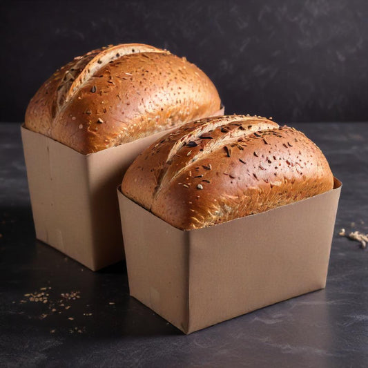 Wholemeal Sandwich Seeded Bread Loafs