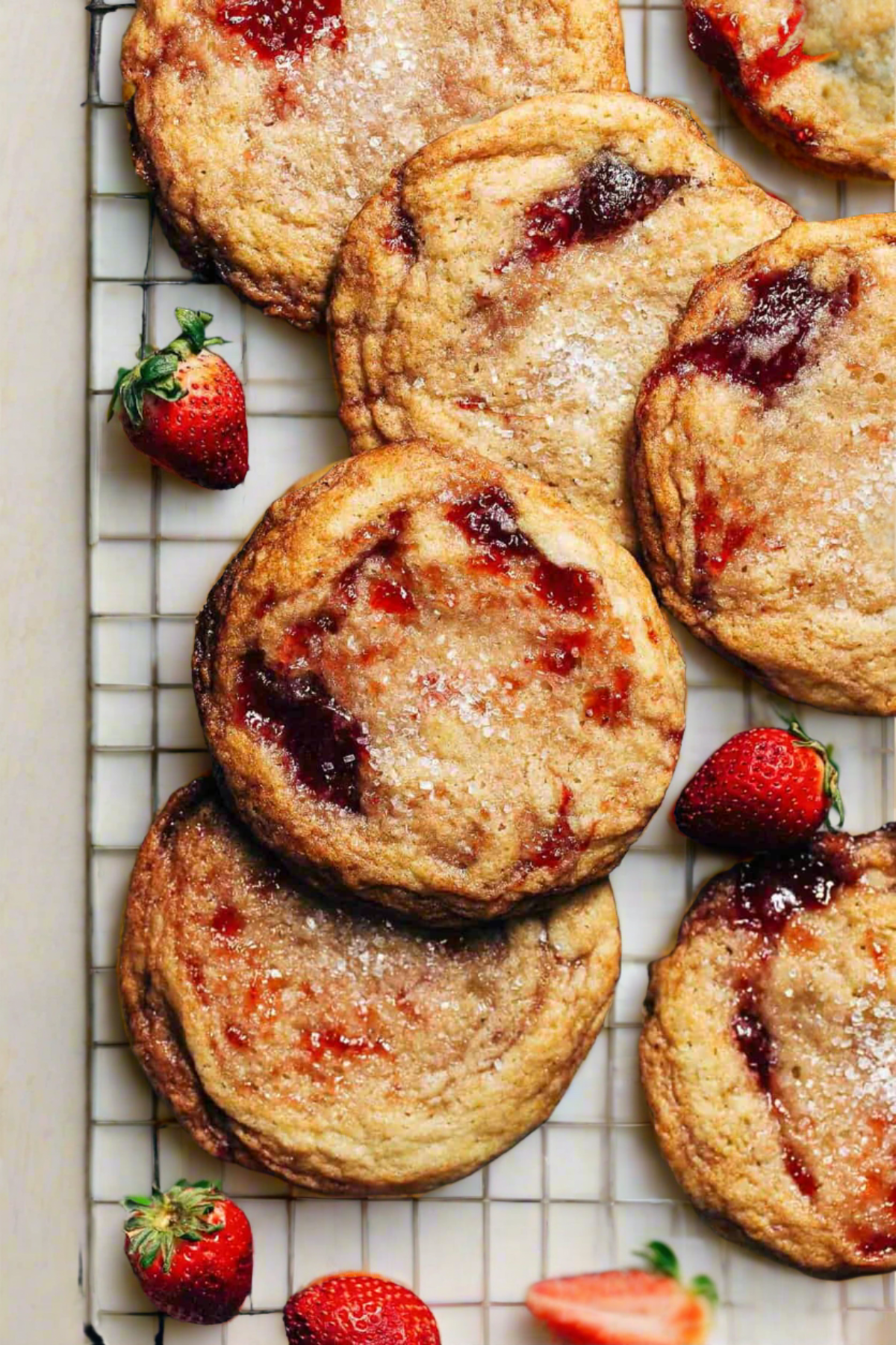 Strawberry Jam Cookies